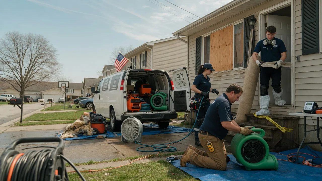 Water Damage Restoration in Lakeland, LA near me